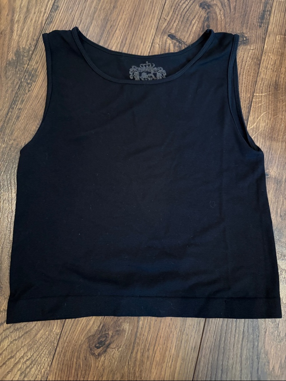 Sugarlips Black Scoop Neck Tank Top